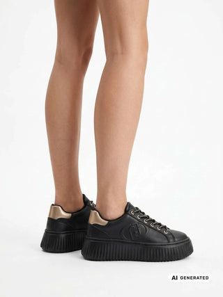 DAMEN-SNEAKER - LIU-JO SCHWARZ - BF6059P0102 5