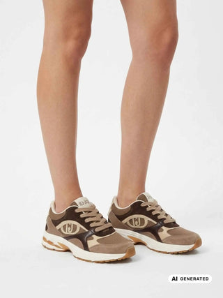 DAMEN-SNEAKER - LIU-JO BRAUN - BF6063PX030 6