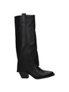 STIVALE DONNA - NAZARENO GABRIELLI NERO - 3644 1