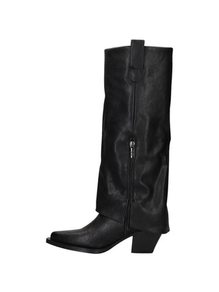 STIVALE DONNA - NAZARENO GABRIELLI NERO - 3644 4