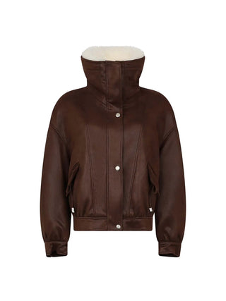 GIACCA DONNA - SILVIAN HEACH MARRONE - GPA26018GB 1