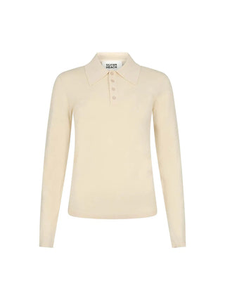 DAMEN POLOSHIRT - SILVIAN HEACH OFFWHITE - GPA26034LU