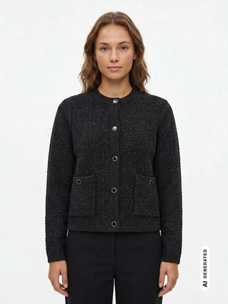 DAMEN CARDIGAN - SILVIAN HEACH SCHWARZ - GPA26311CD 3