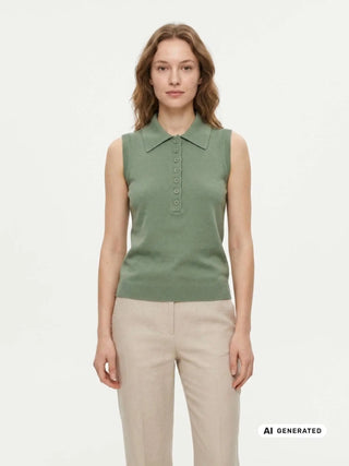 DAMENPOLOSHIRT - SILVIAN HEACH GRÜN - GPA26332PO 2