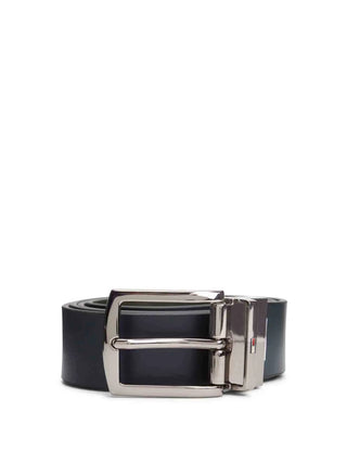 CINTURA UOMO - TOMMY HILFIGER BLU-NERO - AM0AM13012