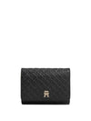 PORTAFOGLIO DONNA - TOMMY HILFIGER NERO - AW0AW18484 1