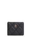 PORTAFOGLIO DONNA - TOMMY HILFIGER NERO - AW0AW18701 1