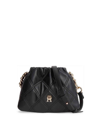 TRACOLLA DONNA - TOMMY HILFIGER NERO - AW0AW18718