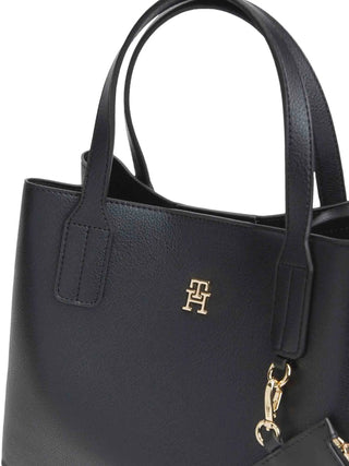 BORSA A MANO DONNA - TOMMY HILFIGER NERO - AW0AW18722 3