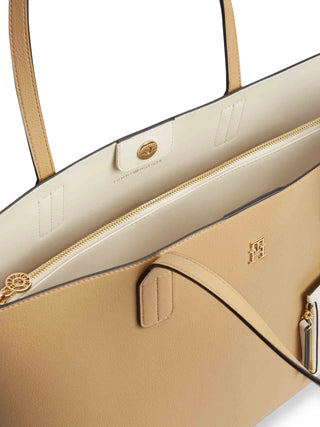 TOTE DONNA - TOMMY HILFIGER KHAKI - AW0AW18724 3