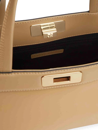 BORSA A MANO DONNA - TOMMY HILFIGER KHAKI - AW0AW18729 3