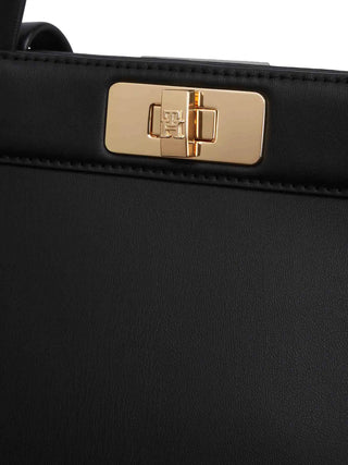 BORSA A MANO DONNA - TOMMY HILFIGER NERO - AW0AW18729 4