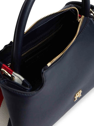 BORSA A MANO DONNA - TOMMY HILFIGER BLU - AW0AW18743 3