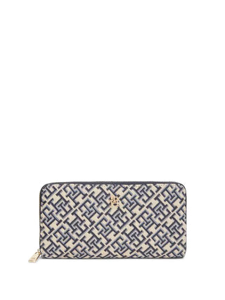 PORTAFOGLIO DONNA - TOMMY HILFIGER BLU - AW0AW18796