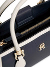 BORSA A MANO DONNA - TOMMY HILFIGER BLU - AW0AW18901 3