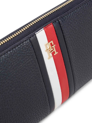 PORTAFOGLIO DONNA - TOMMY HILFIGER BLU - AW0AW19163 4