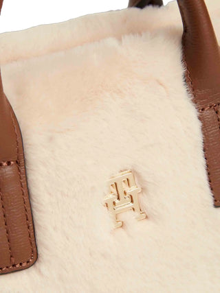 TOTE DONNA - TOMMY HILFIGER BEIGE - AW0AW19311 4