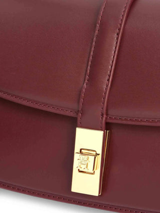 TRACOLLA DONNA - TOMMY HILFIGER BORDEAUX - AW0AW19321 4