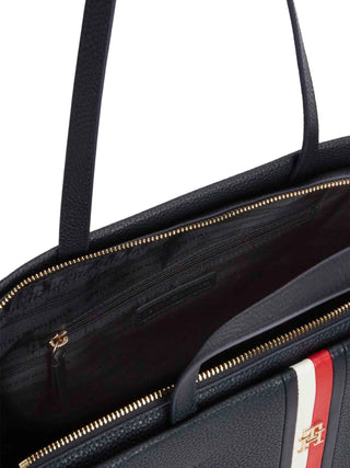 TOTE DONNA - TOMMY HILFIGER BLU - AW0AW19334 3