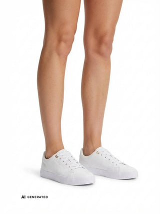 DAMEN-SNEAKER – TOMMY HILFIGER WEISS – FW0FW09105 6