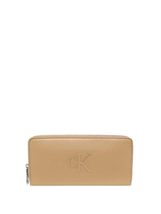 PORTAFOGLIO DONNA - CALVIN KLEIN BEIGE - LV04F1077G
