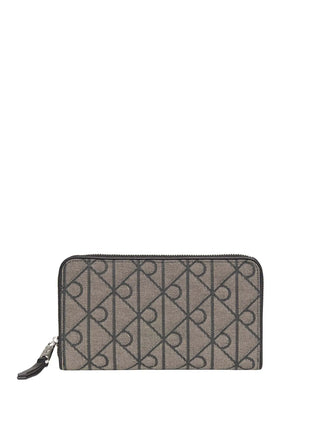 PORTAFOGLIO DONNA - CALVIN KLEIN BEIGE-NERO - LV04F1163G