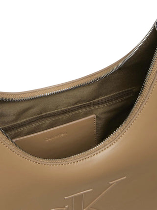 BORSA A SPALLA DONNA - CALVIN KLEIN BEIGE - LV04F3427G 3