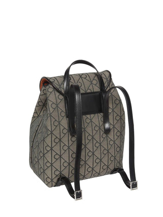 ZAINO DONNA - CALVIN KLEIN BEIGE-NERO - LV04F3536G 2