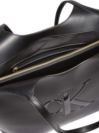 BORSA A SPALLA DONNA - CALVIN KLEIN NERO - LV04F3562G 3