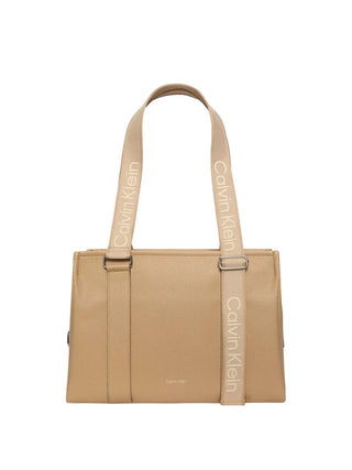 TOTE DONNA - CALVIN KLEIN BEIGE - LV04F3644G
