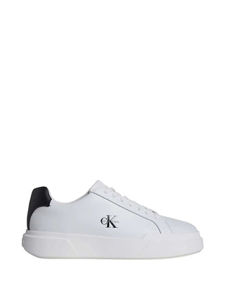 SNEAKERS UOMO - CALVIN KLEIN BIANCO-NERO - YM0YM01344
