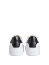 SNEAKERS DONNA - CALVIN KLEIN BIANCO-NERO - YW0YW01928 4