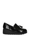 MOCASSINO DONNA - RIPOSELLA NERO - AMBRA I WC00BX 1