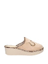 CIABATTA DONNA - RIPOSELLA BEIGE - BASILIA I WC00BX 1