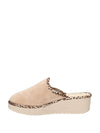 CIABATTA DONNA - RIPOSELLA BEIGE - BASILIA I WC00BX 4