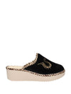 CIABATTA DONNA - RIPOSELLA NERO - BASILIA I WC00BX 1