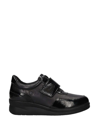 SNEAKERS DONNA - RIPOSELLA NERO - MANUELA I WC04BX