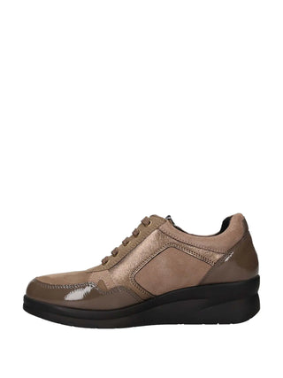 SNEAKERS DONNA - RIPOSELLA MARRONE - MANUELA I WC05BX 4