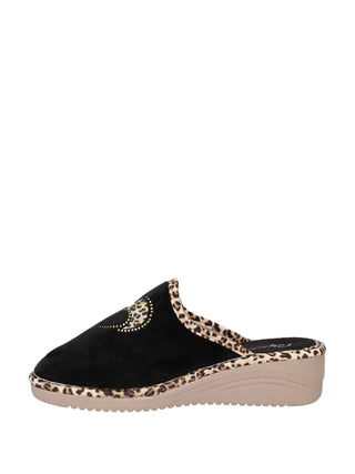 CIABATTA DONNA - RIPOSELLA NERO - STELLA I WC01BX 4