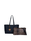 BORSA A SPALLA DONNA - LUMBERJACK NERO - LKP06WBA0401 2