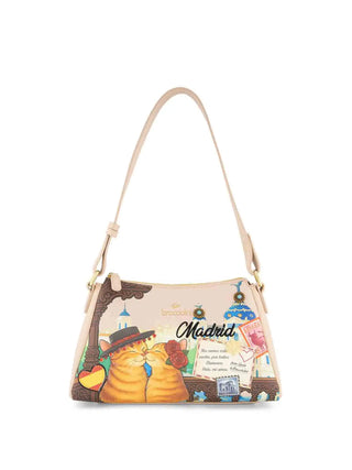 BORSA A SPALLA DONNA - BRACCIALINI UNICO - B19165-YY