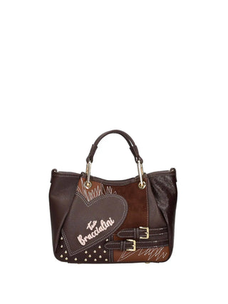 BORSA A MANO DONNA - BRACCIALINI MARRONE - B19200-YY