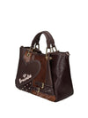 BORSA A MANO DONNA - BRACCIALINI MARRONE - B19201-YY 2