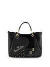 BORSA A MANO DONNA - BRACCIALINI NERO - B19201-YY 1
