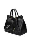 BORSA A MANO DONNA - BRACCIALINI NERO - B19202-YY 2