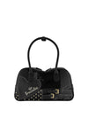 BORSA A SPALLA DONNA - BRACCIALINI NERO - B19204-YY 1
