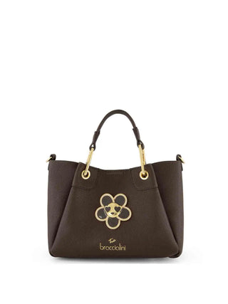 BORSA A MANO DONNA - BRACCIALINI MARRONE - B19210-YY
