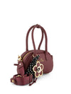 BORSA A SPALLA DONNA - BRACCIALINI BORDEAUX - B19225-YY 2