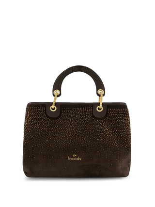 BORSA A MANO DONNA - BRACCIALINI MARRONE - B19240-YY