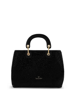 BORSA A MANO DONNA - BRACCIALINI NERO - B19240-YY